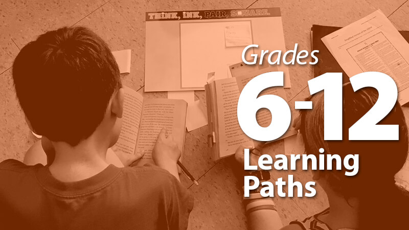 Learning Path | Grades 6-12: 6-Traits Launch