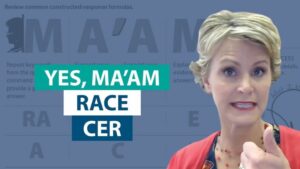 How does Yes, MA'AM fit with RACE and CER?