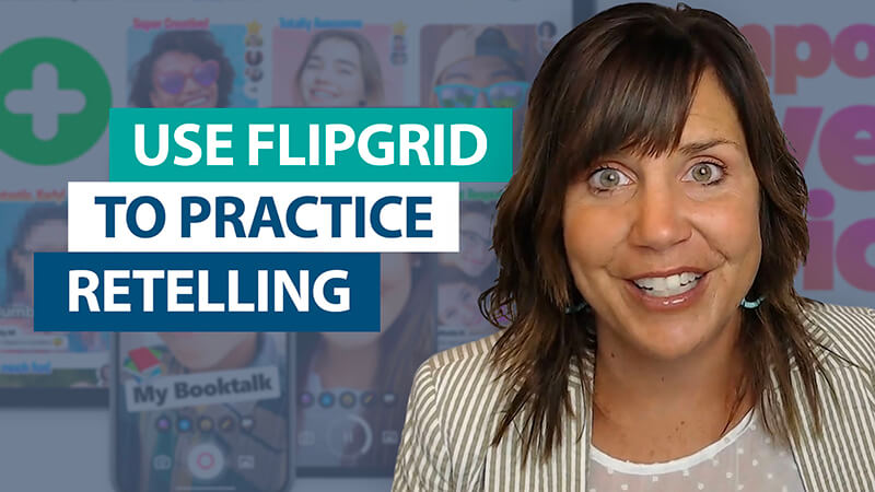 How can I use Flipgrid to practice retelling?