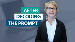 webPD | Does decoding the prompt ensure test success?