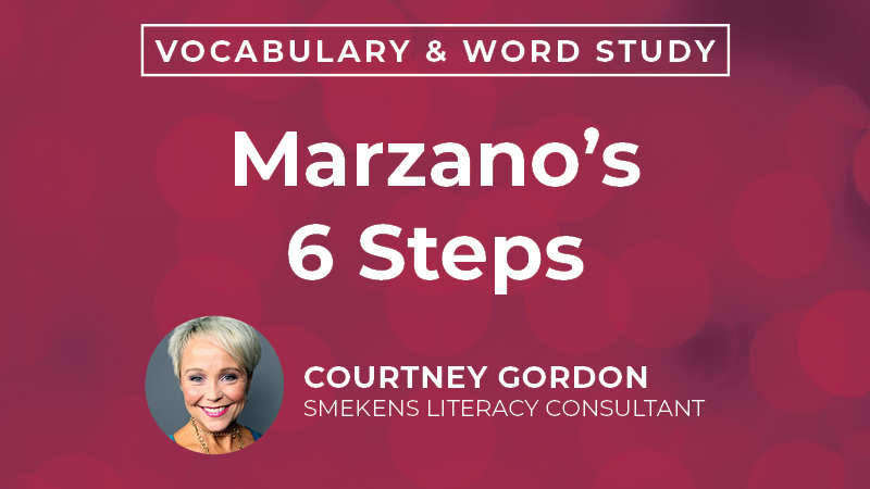 Marzano’s 6 Steps